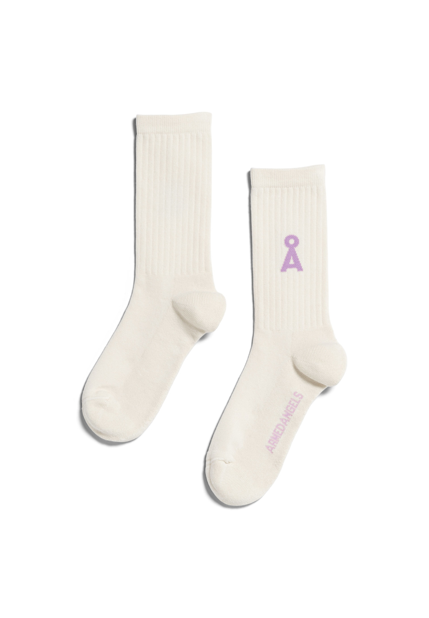 Armedangels SAAMUS BOLD Socken Regular Fit aus Bio-Baumwoll Mix in oatmilk-lavender light