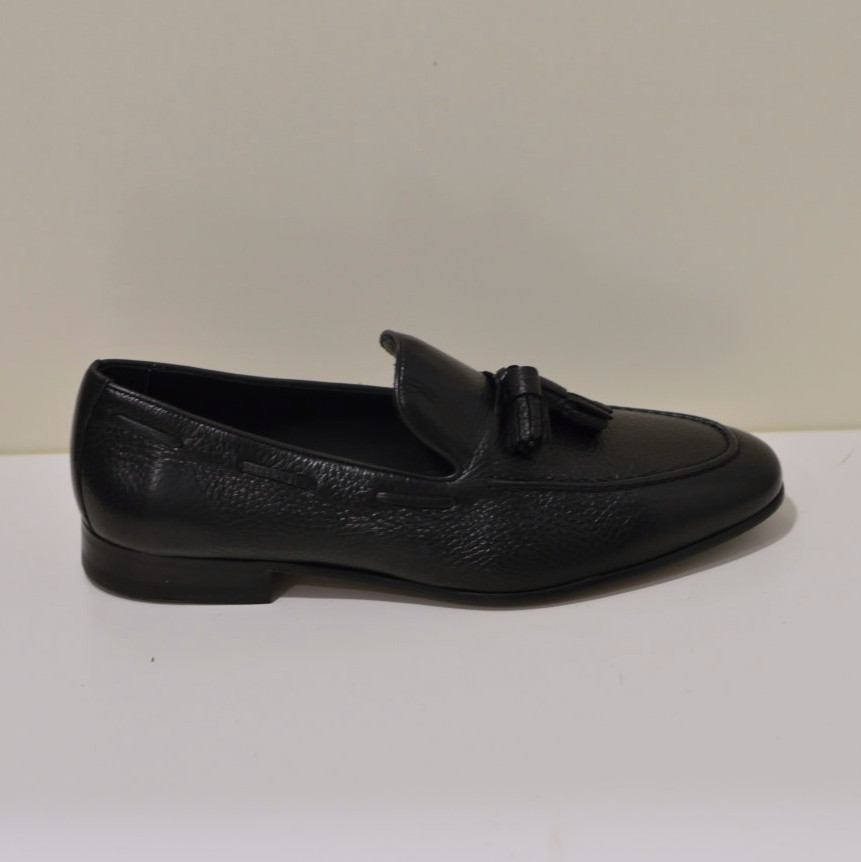 Berwick 1707 Tassel Loafer aus echtem Hirschleder in mit genähter Ledersohle / Mokassin