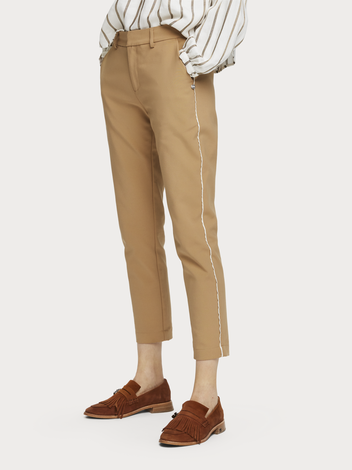 Scotch&Soda Figurbetonte Stretch-Hose camel Scotch&Soda Figurbetonte Stretch-Hose camel