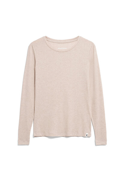 Armedangels JAALEAA Longsleeve aus TENCEL™ Lyocell Mix in sandstorm melange