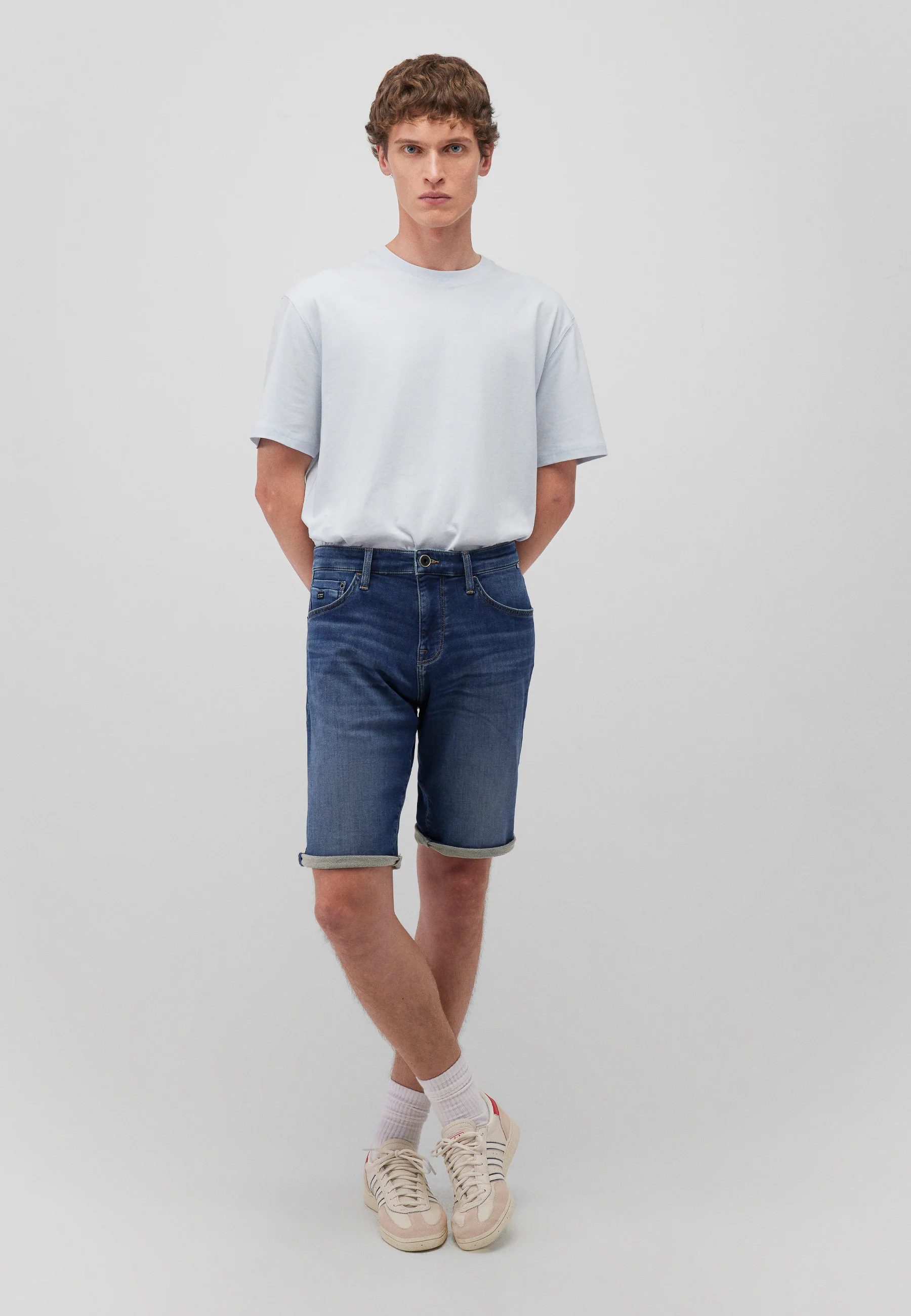 Mavi TIM | Skinny Fit Jeans Short 04284-89091 Dunkelblau / kurze Hose Mavi TIM | Skinny Fit Jeans Short 04284-89091 Dunkelblau / kurze Hose