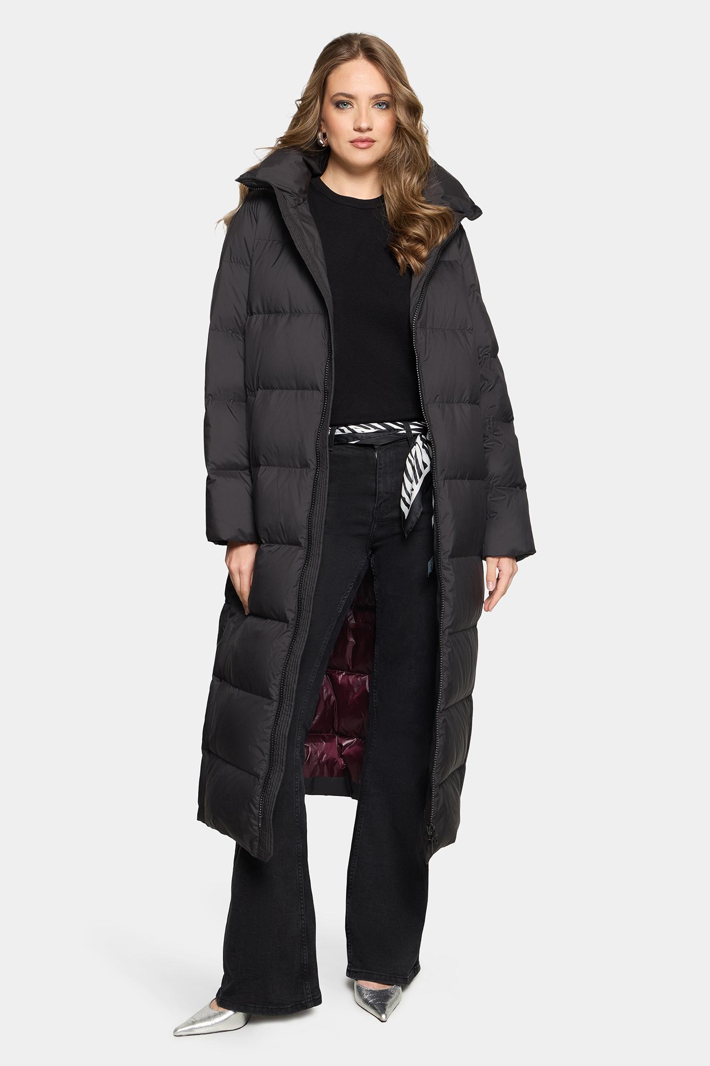 RockandBlue Sloane Coat Black / Langer Daunenmantel in schwarz RockandBlue Sloane Coat Black / Langer Daunenmantel in schwarz