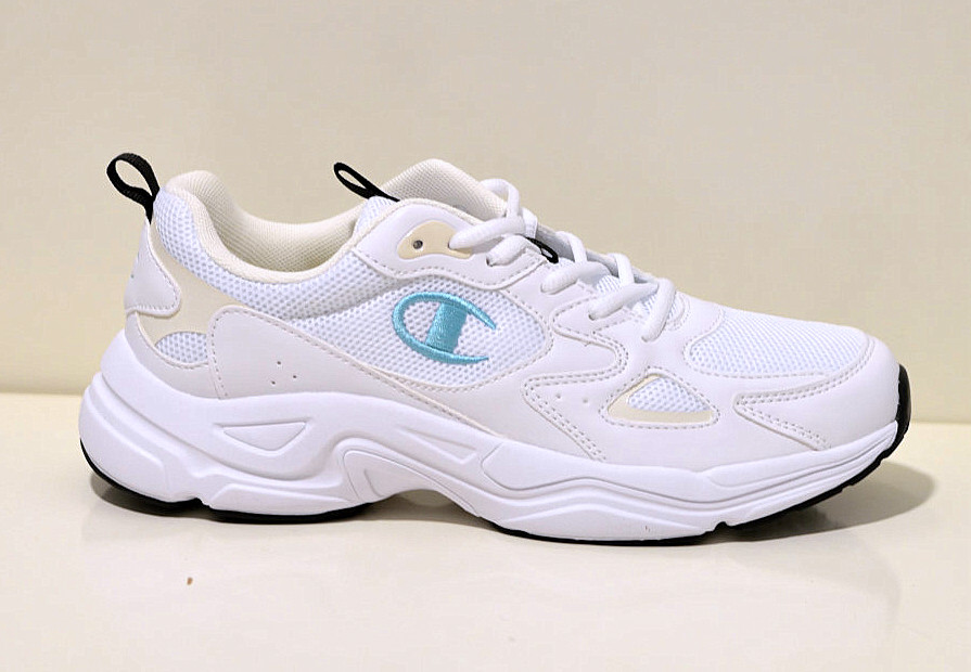 Champion Sneakers Countess Mesh Low Cut in weiß / blau