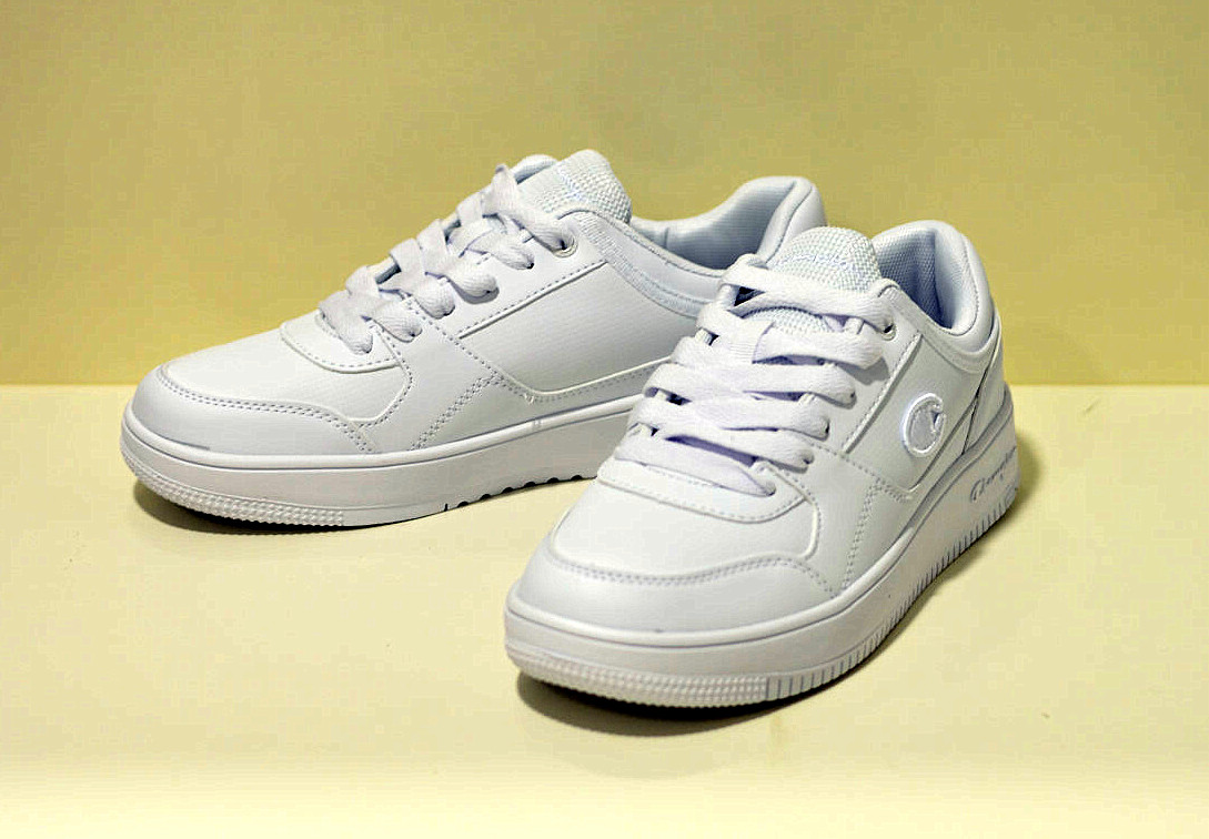 Champion Legacy Rebound 2.0 Low-Top- Damen Sneakers Triple White 