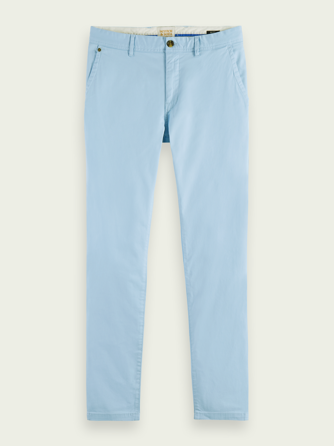 Scotch&Soda Herren Mott Chino im Super Slim Fit hellblau Scotch&Soda Herren Mott Chino im Super Slim Fit hellblau