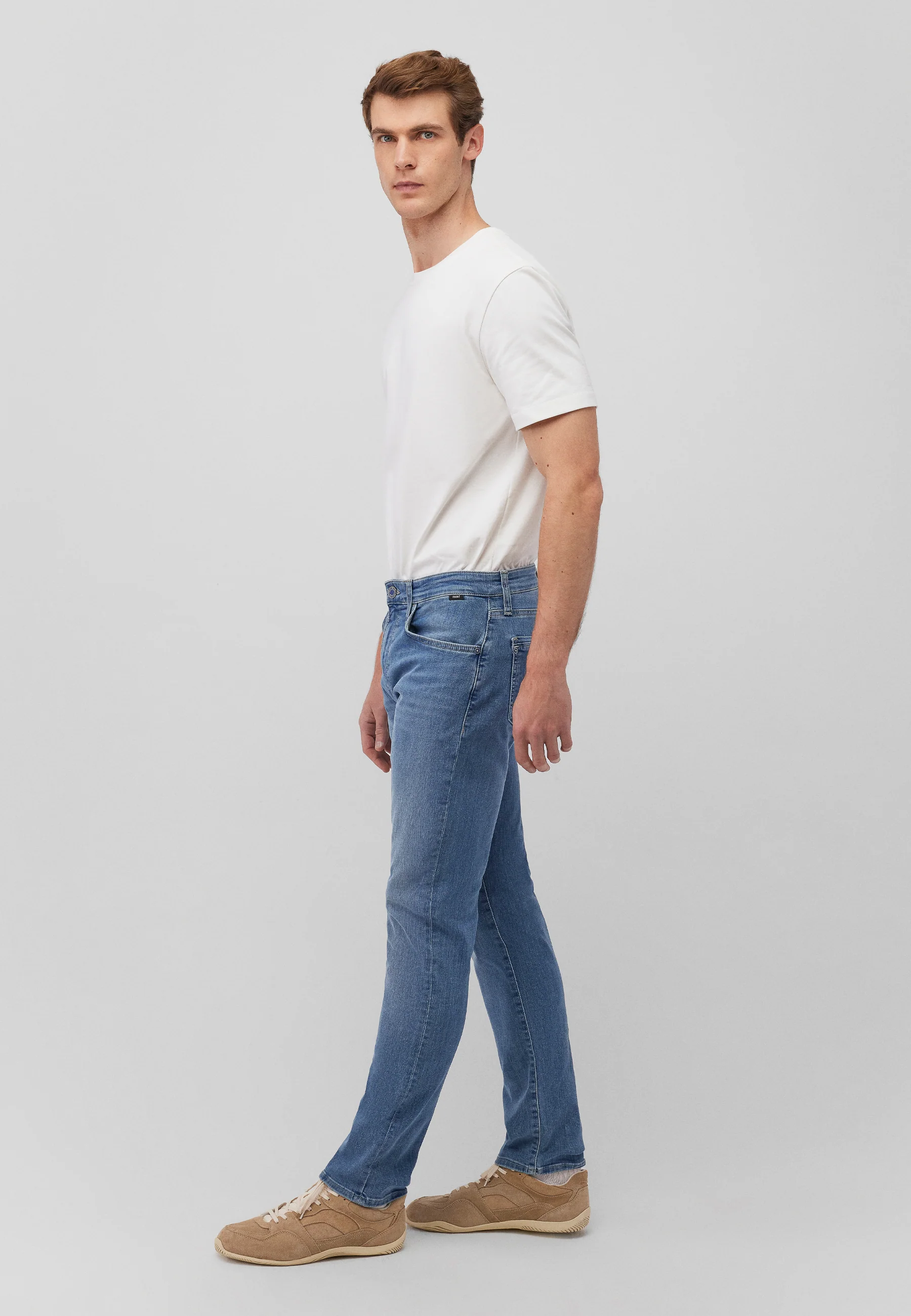 Mavi Jeans MARCUS | Slim Straight Leg, Zip Fly Premium Blue