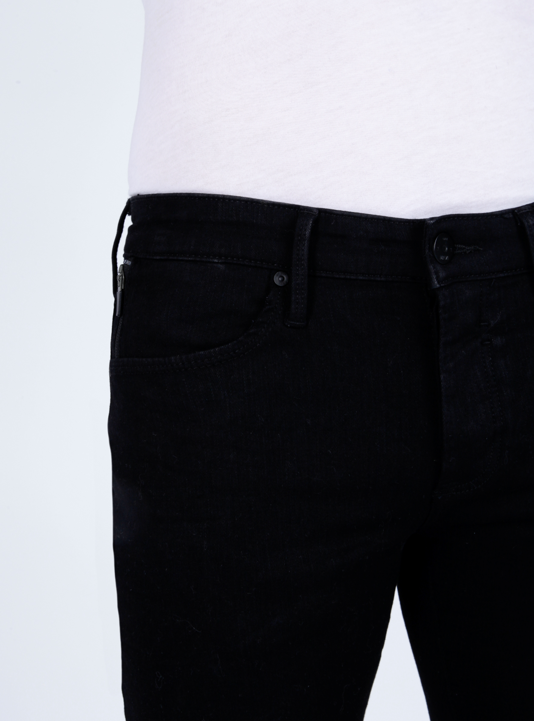 Mavi Jeans YVES | Slim Skinny, black coated Ultra Move 