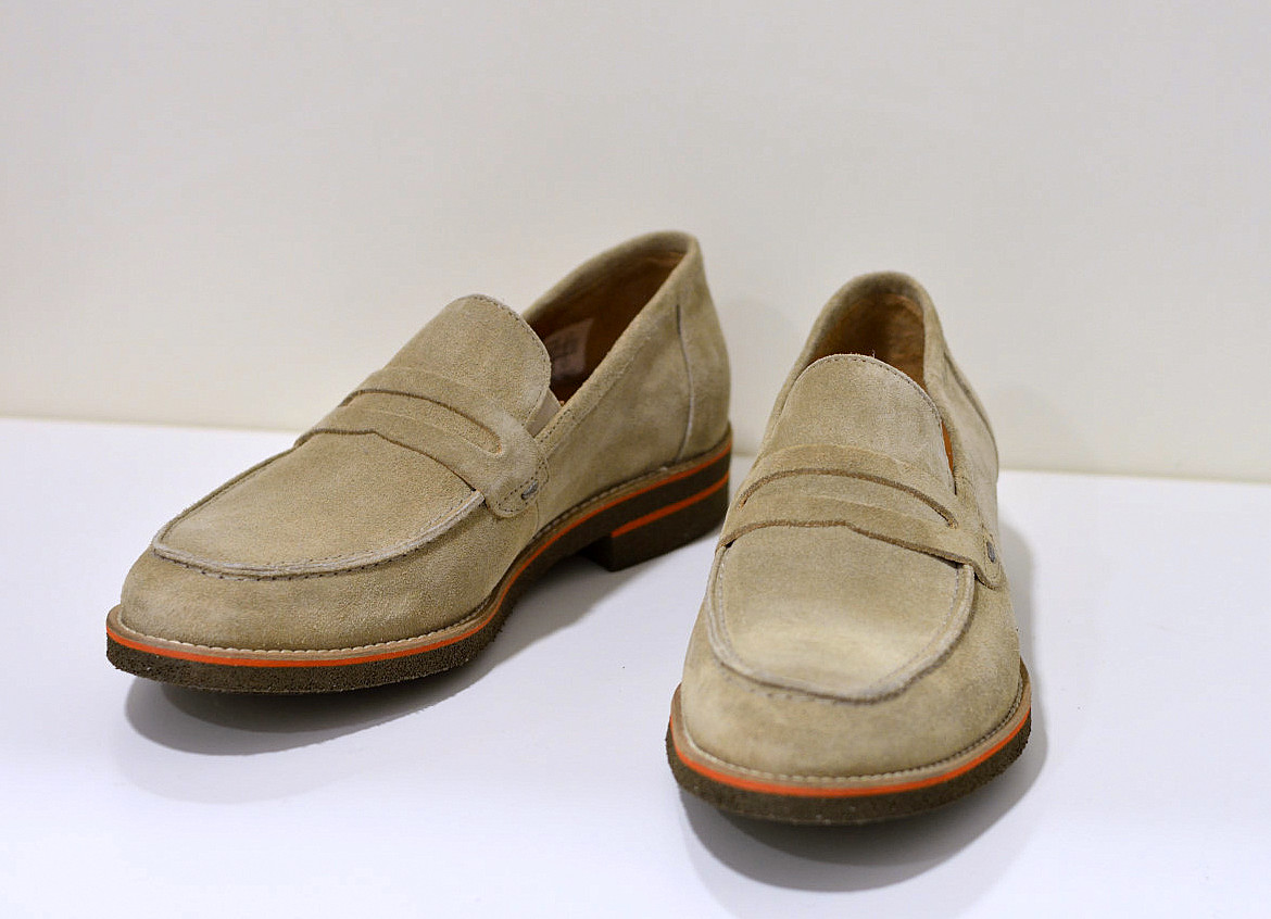 Benson Regaste Freizeit  Slipper aus Nubukleder ultraleichte