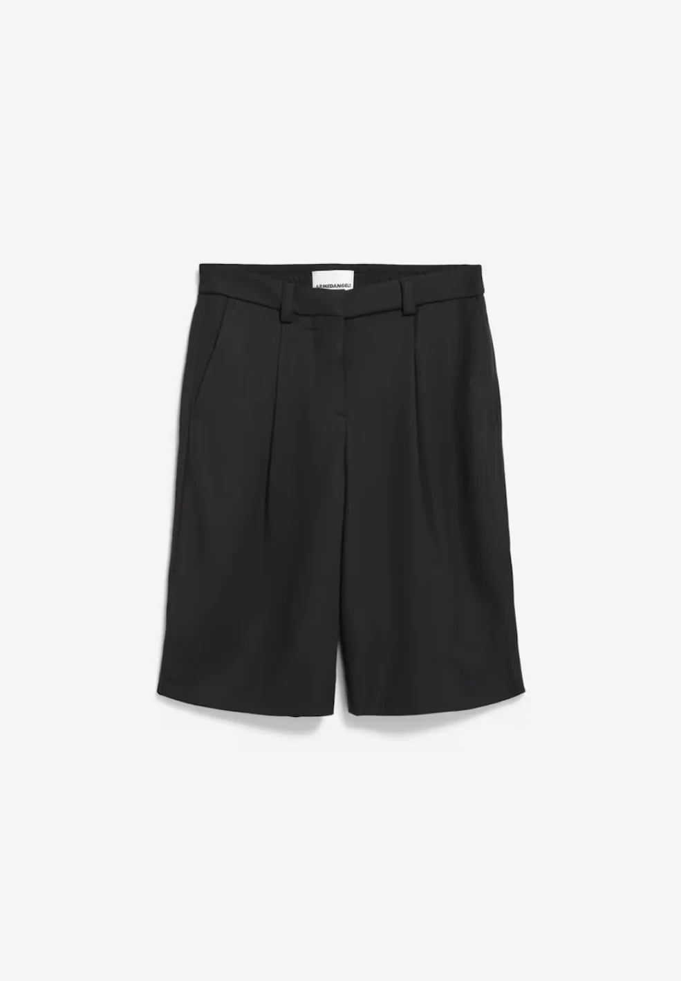 Armedangels NAMAAL Webhose aus LENZING™ ECOVERO™ Viskose Mix in schwarz 