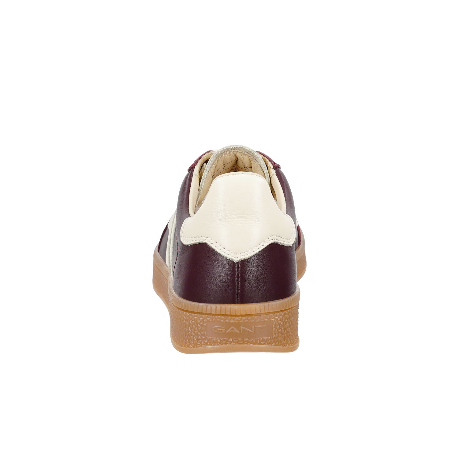 Gant Cuzima Sneaker aus Glatt- und Veloursleder in port wine rot
