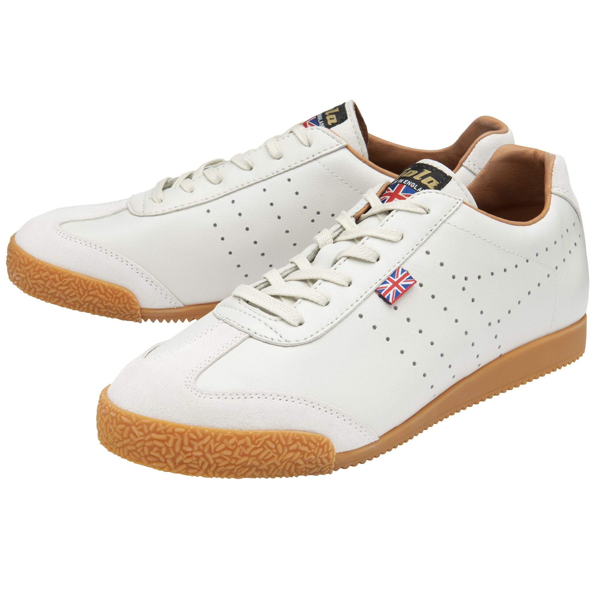 Gola Made in England - 1905 Men's Harrier Luxe Trainers Off White