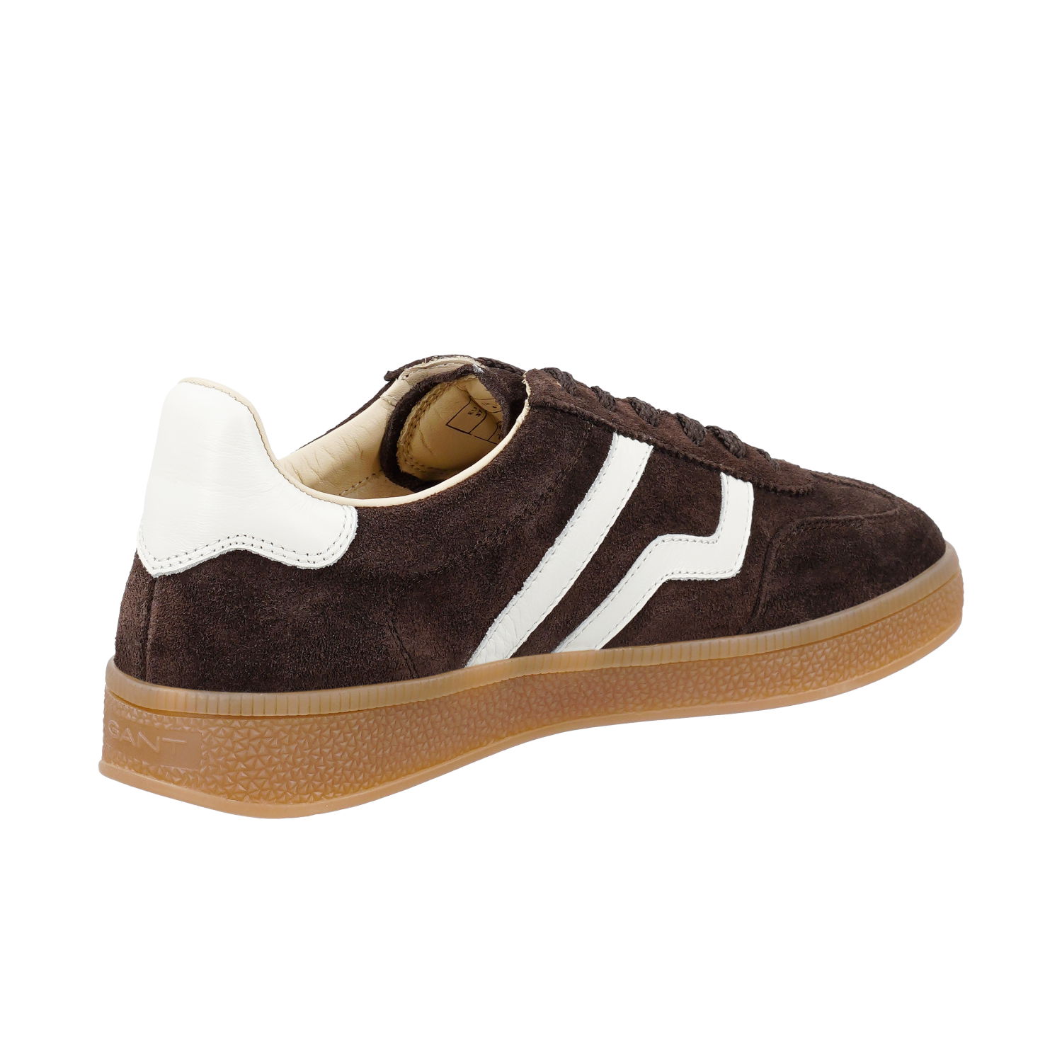 GANT Cuzima Sneaker aus Veloursleder in mole brown / braun