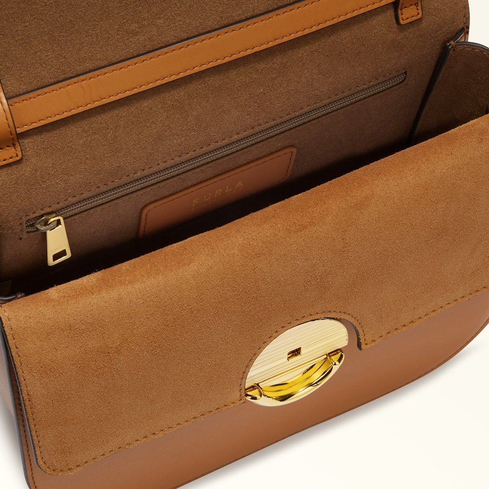 Furla Sfera Umhängetasche S in Brandy