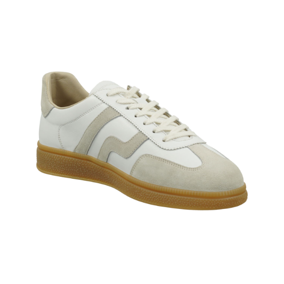 Gant Cuzmo Herren Sneaker aus Veloursleder in off white Gant Cuzmo Herren Sneaker aus Veloursleder in off white
