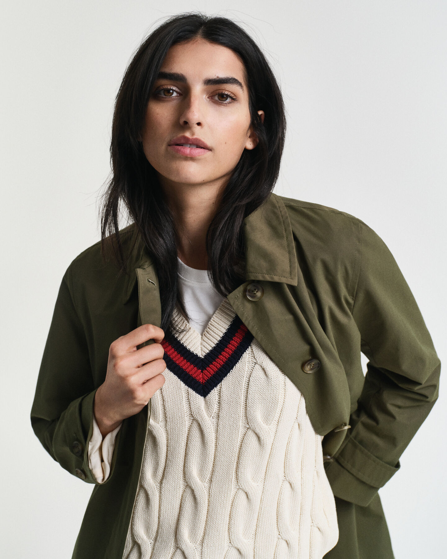 Gant Damen Kurzmantel / Mantel in Juniper Green Gant Damen Kurzmantel / Mantel in Juniper Green