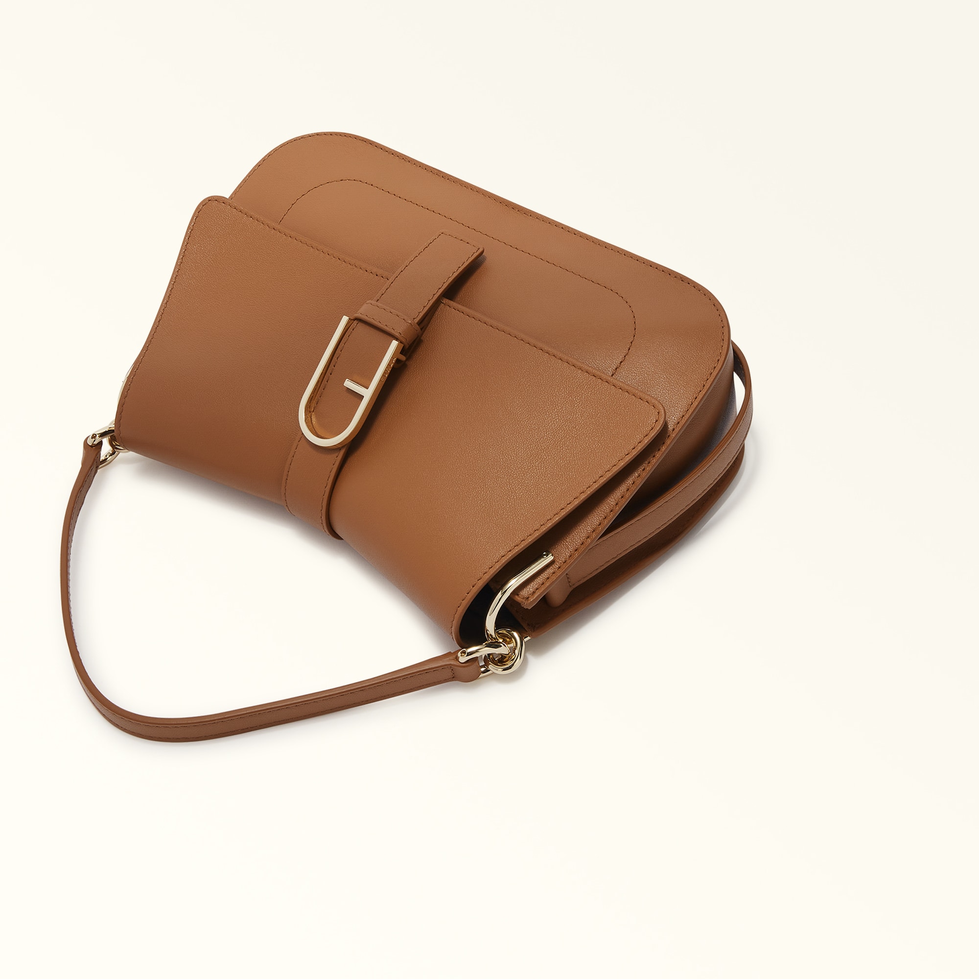 Furla Flow Henkeltasche L in BRANDY VITELLO CLARIS LUX Furla Flow Henkeltasche L in BRANDY VITELLO CLARIS LUX
