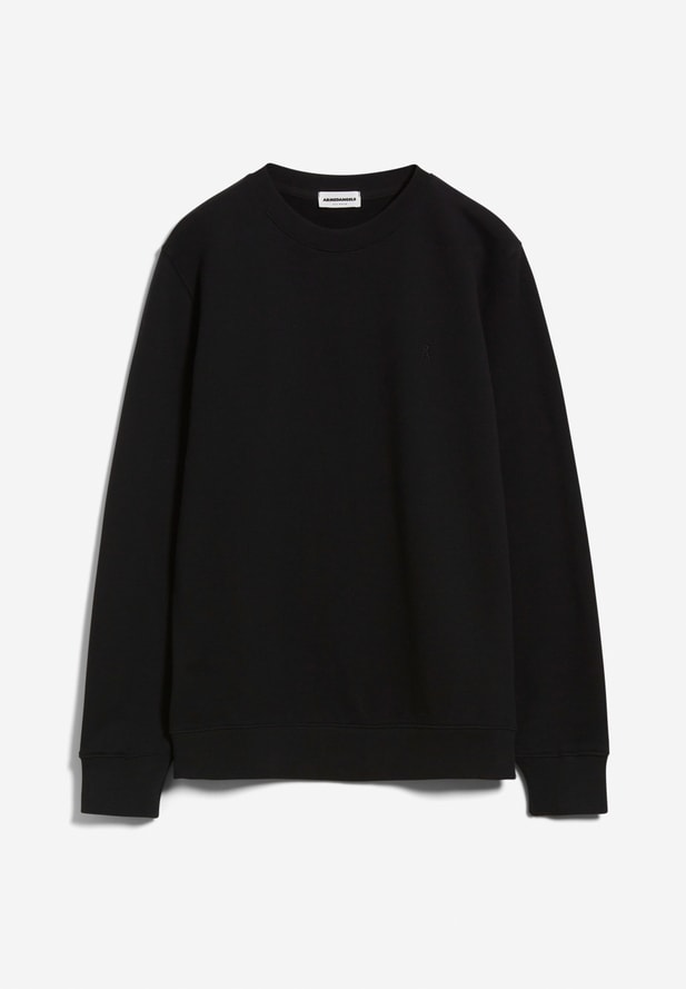 Armedangels MAALTE COMFORT Sweatshirt Regular Fit aus Bio-Baumwolle in schwarz Armedangels MAALTE COMFORT Sweatshirt Regular Fit aus Bio-Baumwolle in schwarz