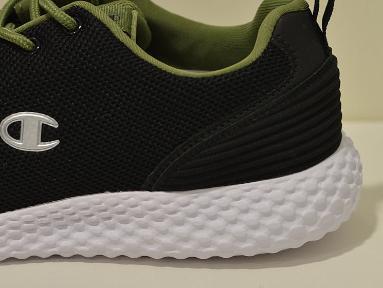 Champion Herren Sneakers Sprint super leichter Feizeitschuh in schwarz / grün 