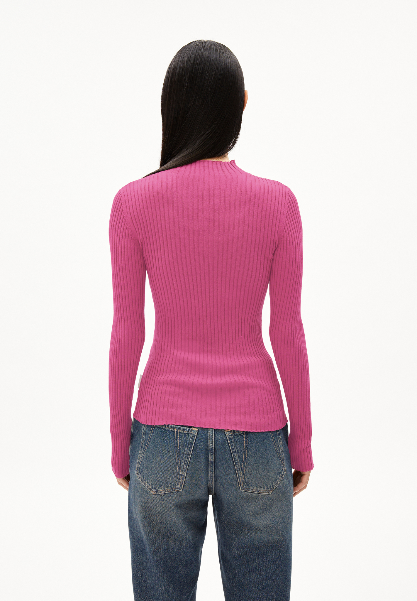 Armedangels ALAANIA Pullover Slim Fit aus Bio-Baumwolle in crushed berry Armedangels ALAANIA Pullover Slim Fit aus Bio-Baumwolle in crushed berry