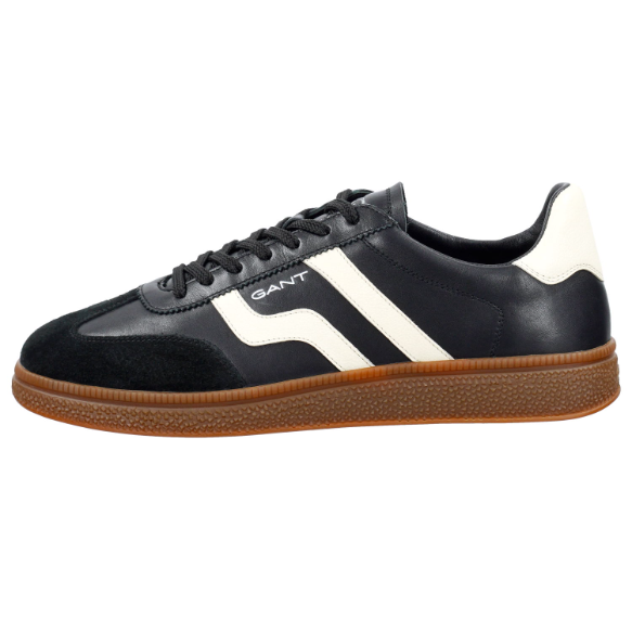 Gant Cuzmo Herren Sneaker aus Veloursleder in schwarz G00