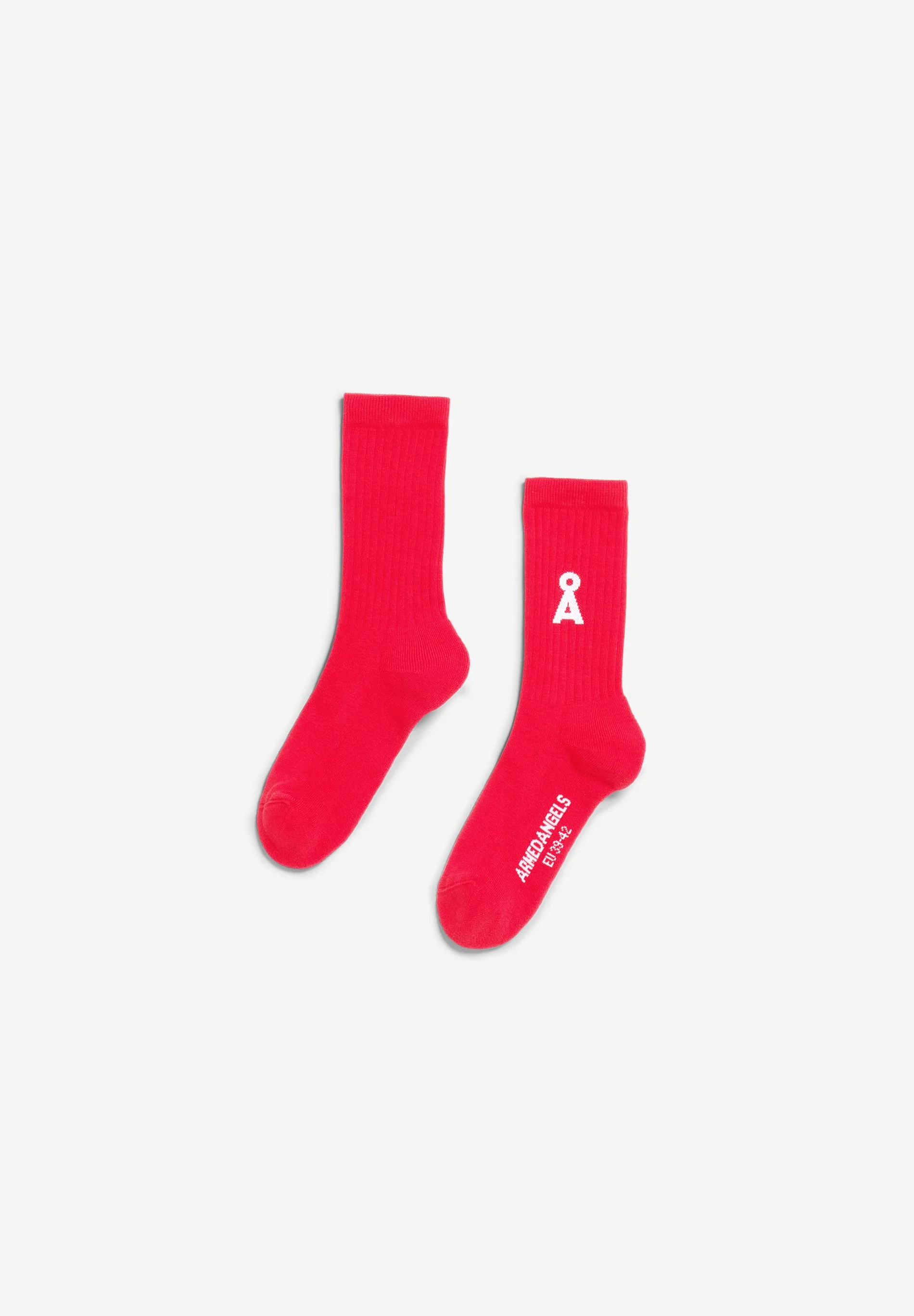 Armedangels SAAMUS BOLD SOCKEN aus Bio-Baumwoll Mix in velvet red