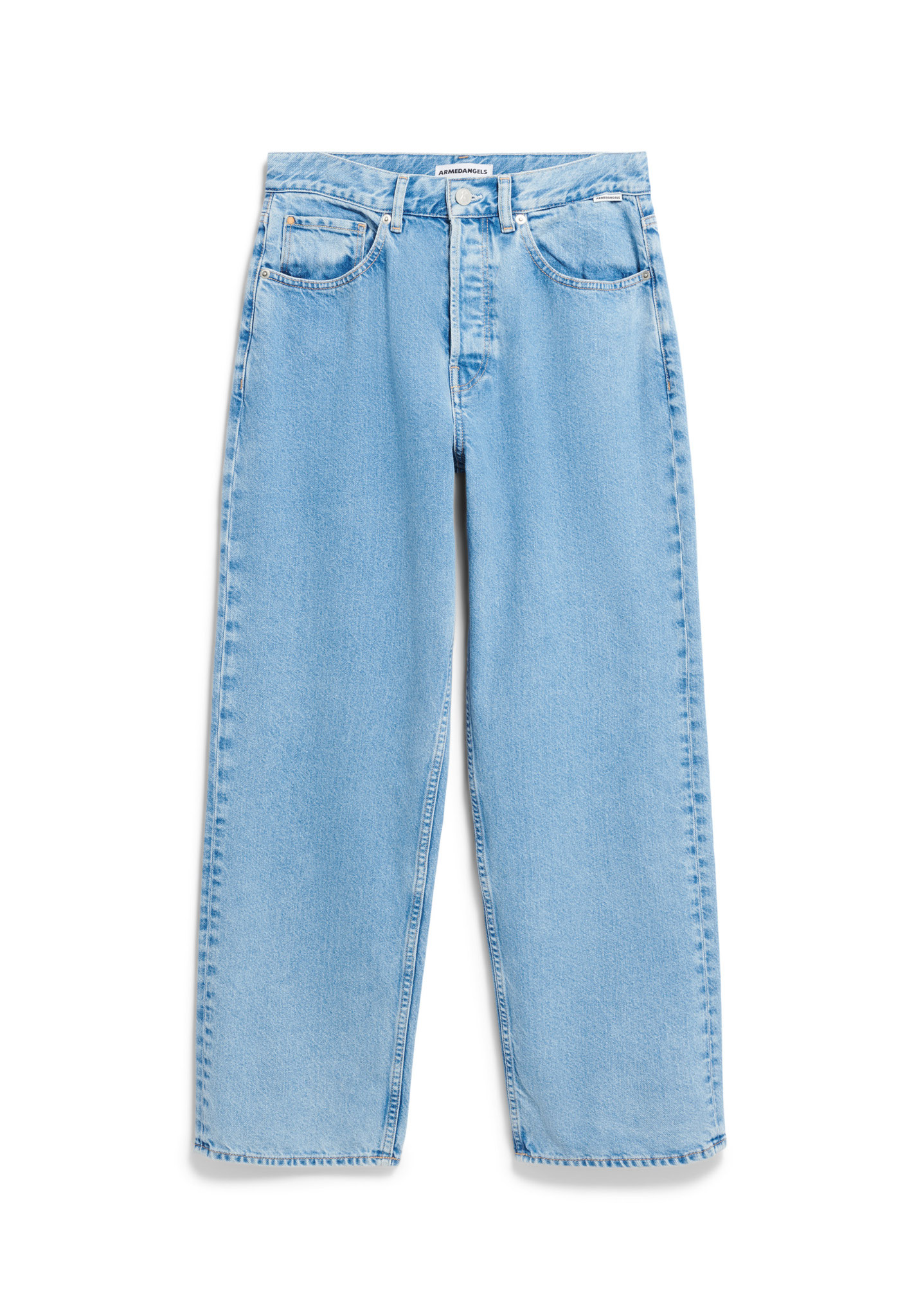 Armedangels  HAAYI Jeans Baggy Fit Low Waist recycelte Baumwolle Non-Stretch horizon