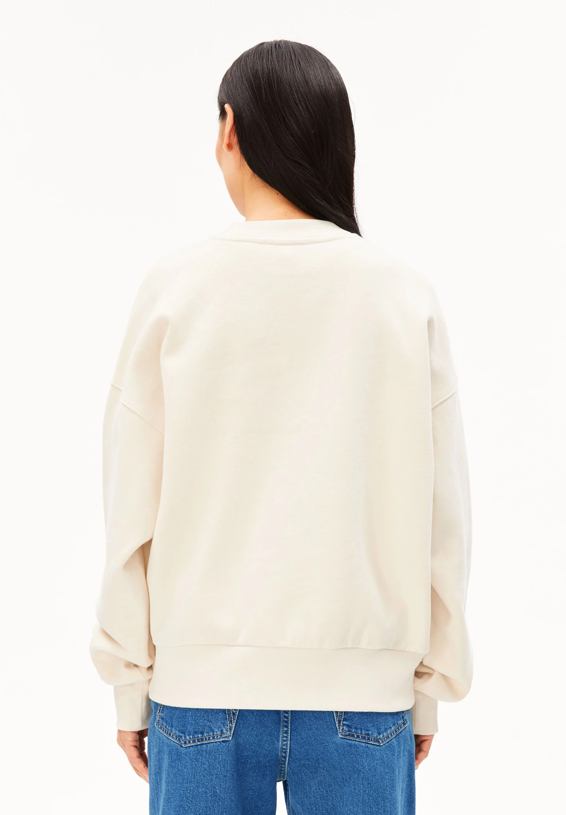 Armedangels ALIZAA COLLEGE SWEATSHIRT 100% Bio-Baumwolle in undyed