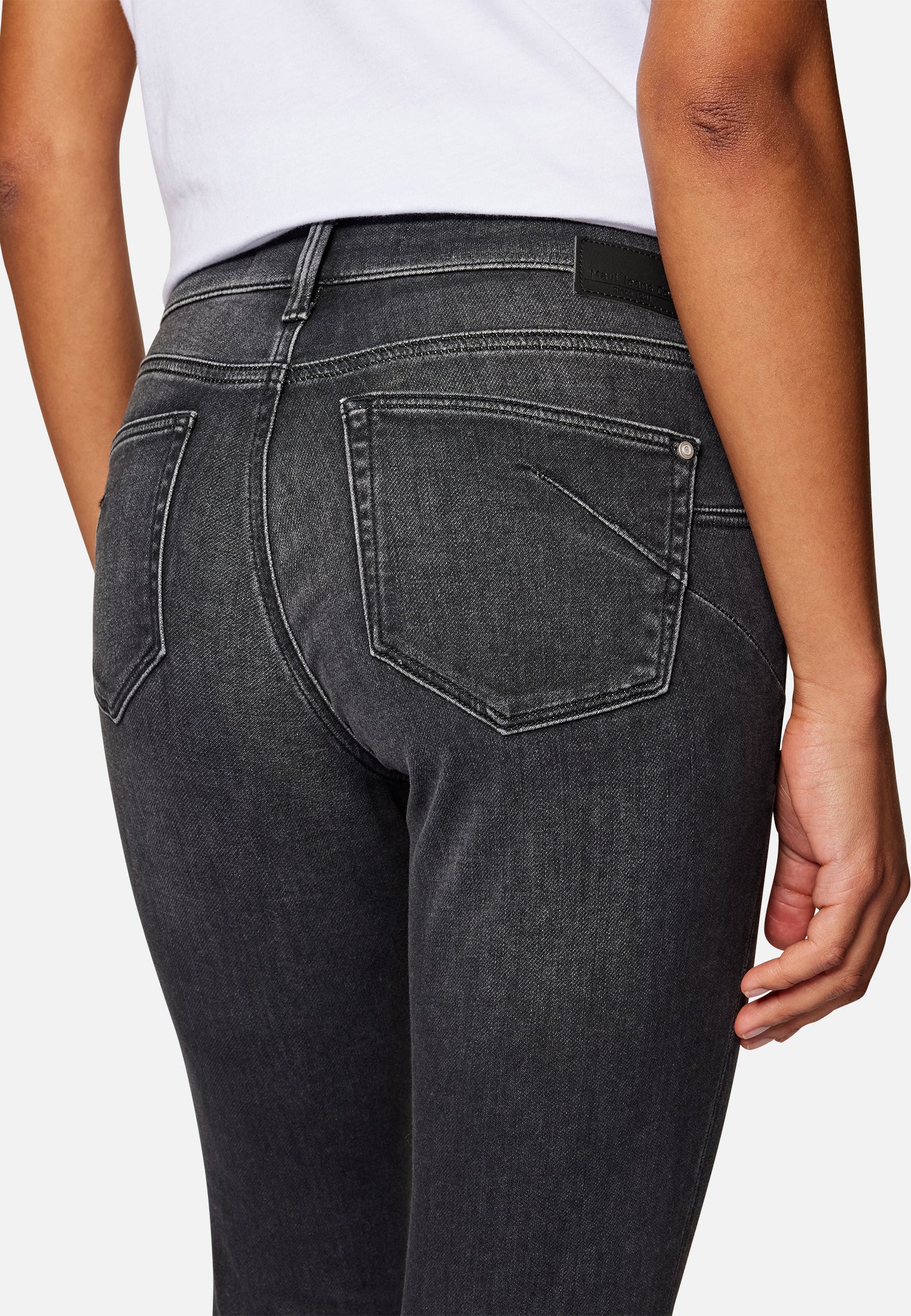 Mavi ADRIANA | Mid-Rise, Super Skinny Jeans in dark smoke sporty Mavi ADRIANA | Mid-Rise, Super Skinny Jeans in dark smoke sporty