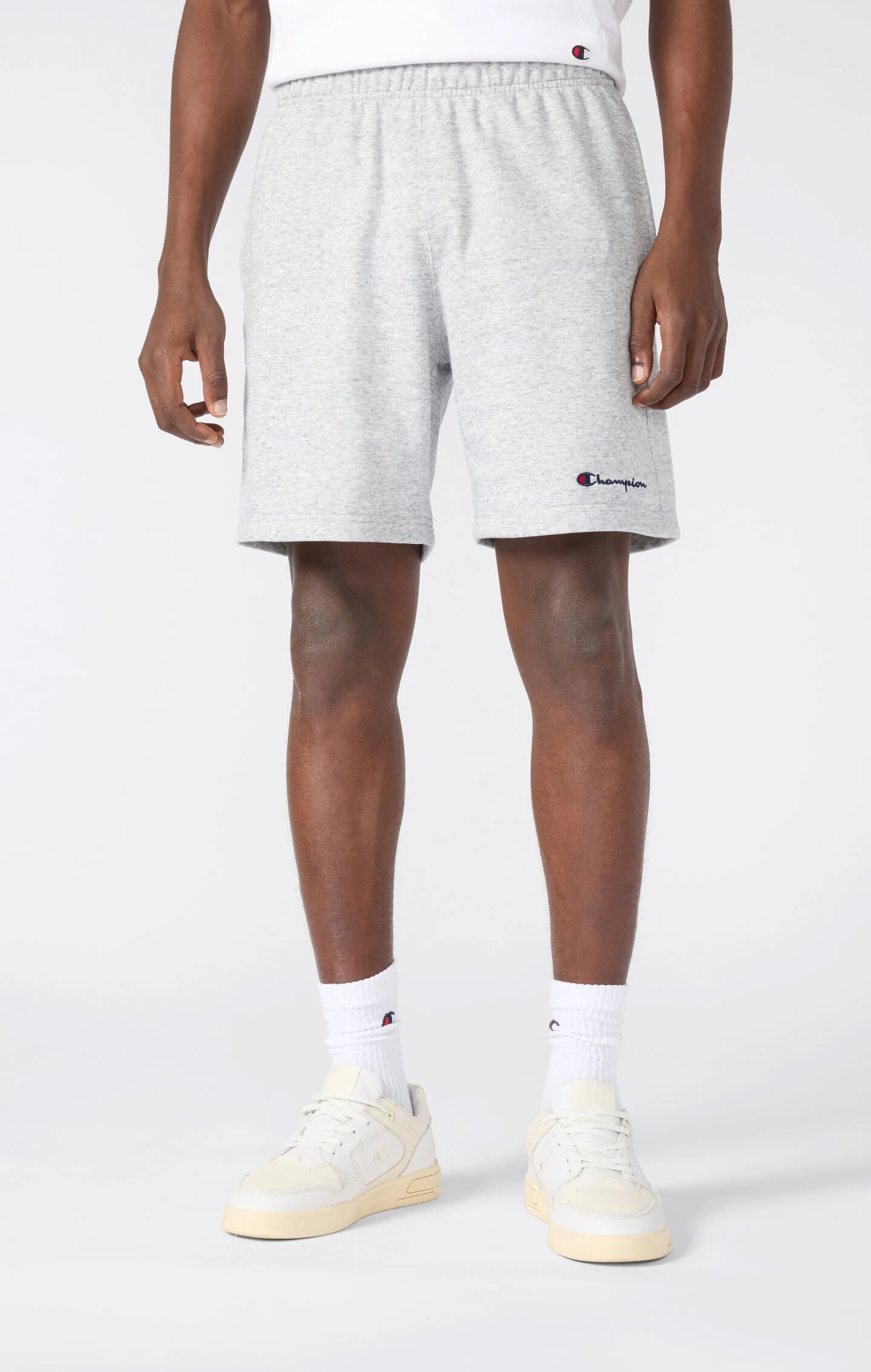 Champion Leichte Icons Bermuda-Shorts für Herren in Hellgrau Champion Leichte Icons Bermuda-Shorts für Herren in Hellgrau