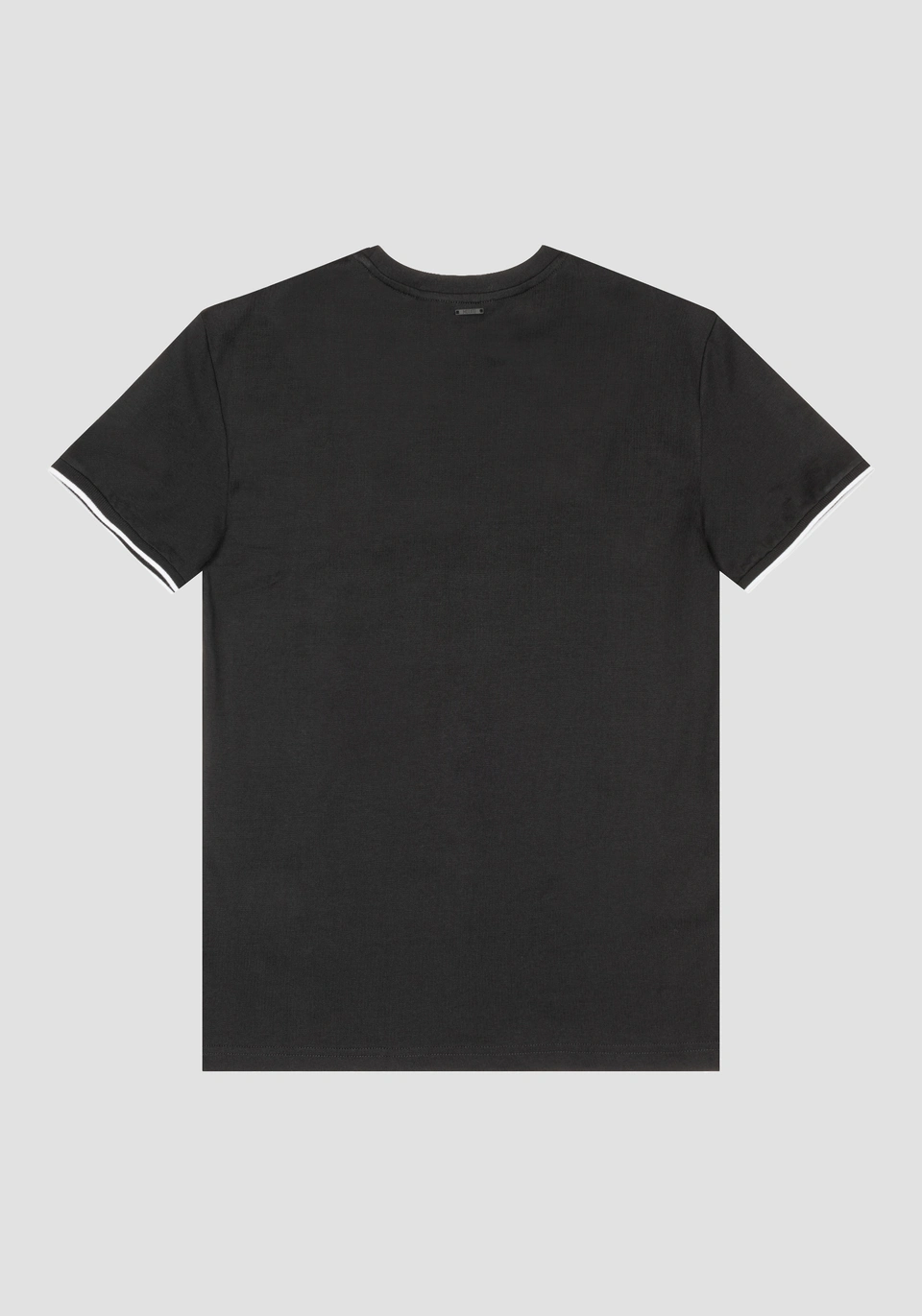Antony Morato T-SHIRT SLIM FIT AUS REINER BAUMWOLLE MIT Tiger Print in schwarz Antony Morato T-SHIRT SLIM FIT AUS REINER BAUMWOLLE MIT Tiger Print in schwarz