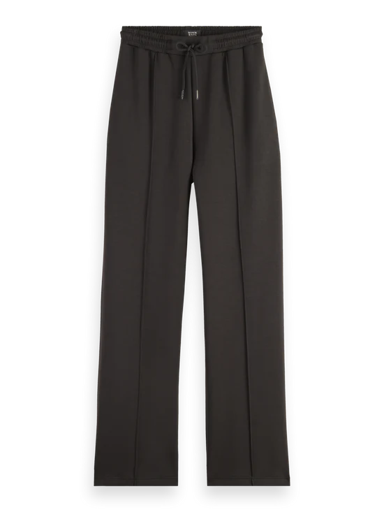 Scotch&Soda Essential MODAL STRAIGHT LEG SWEAT PANT in schwarz 