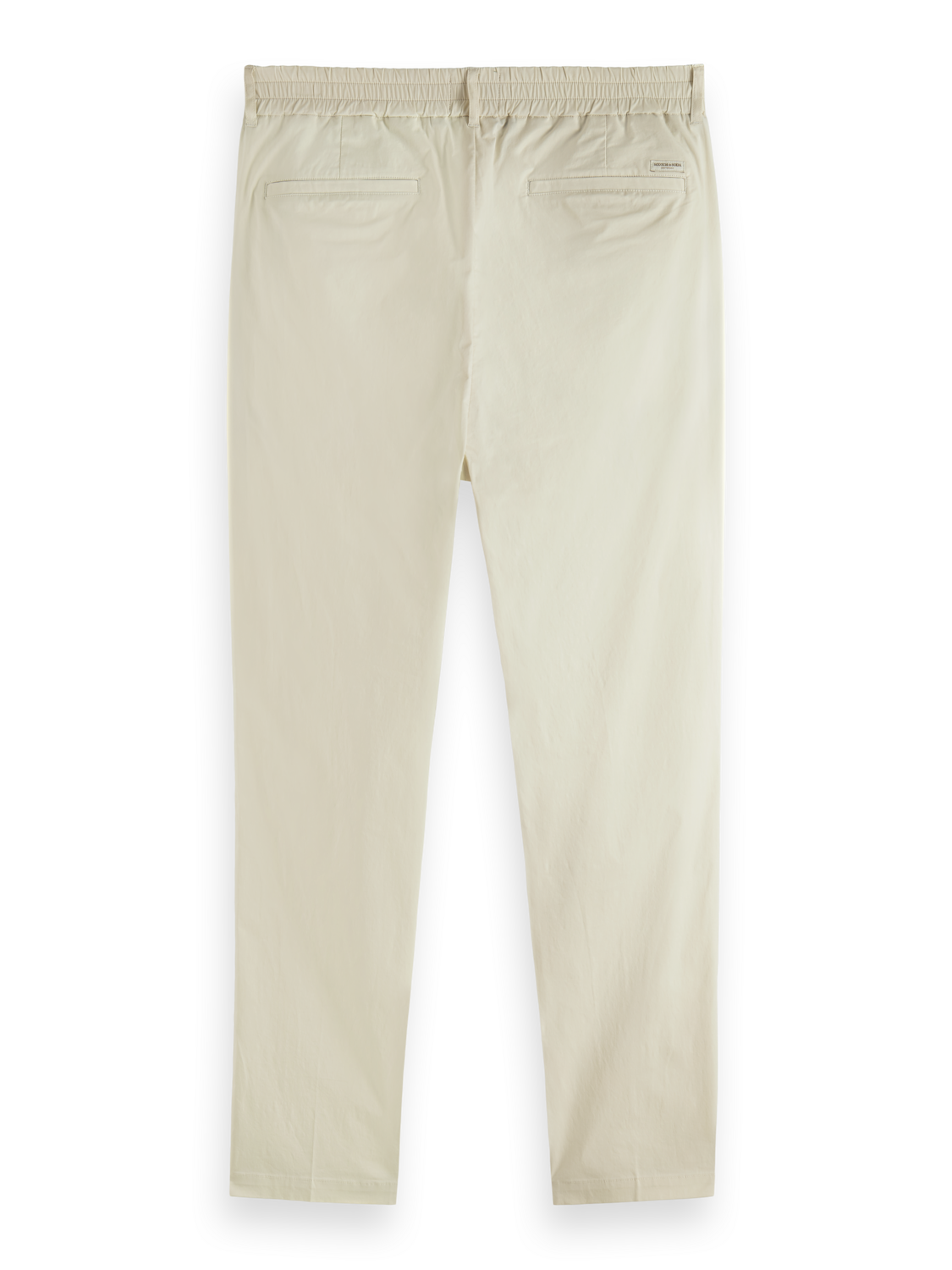 Scotch&Soda The Morton relaxed slim-fit poplin jogger in beige