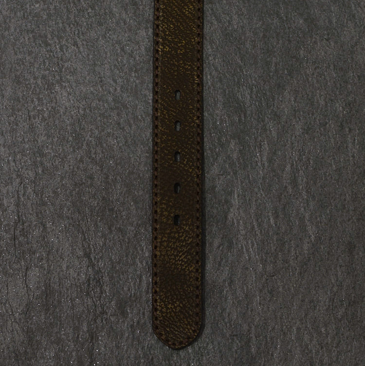 Fausto Colato Hai Leder-Gürtel Sharkbelt Breite 4,0cm naturbelassen