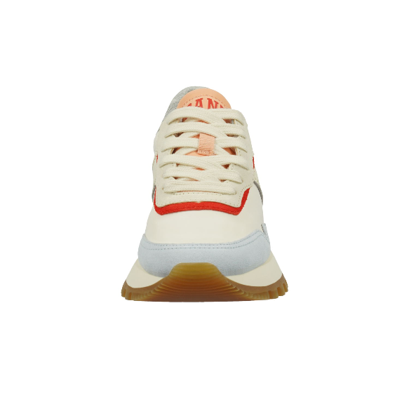Gant Caffay Damen Sneaker aus Leder und Nylon in light blue multi Gant Caffay Damen Sneaker aus Leder und Nylon in light blue multi