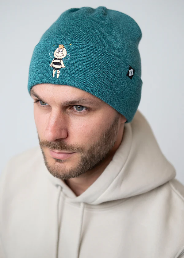Bavarian Caps Unisex Mütze - WH21-16 Stick-Haum "Willi" - petrolgrün