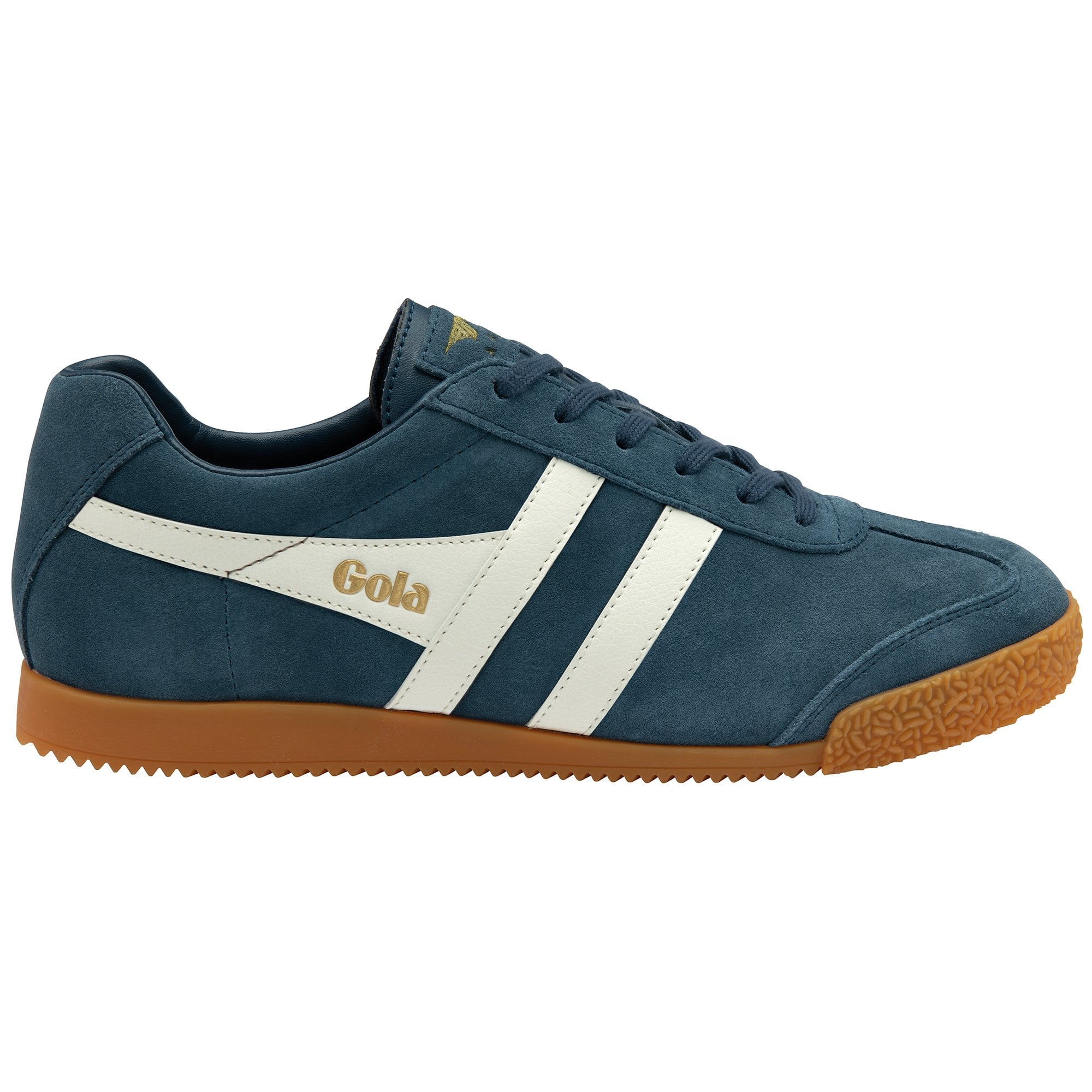 Gola Classics Sneaker Men's Harrier Suede Baltic / White Gola Classics Sneaker Men's Harrier Suede Baltic / White