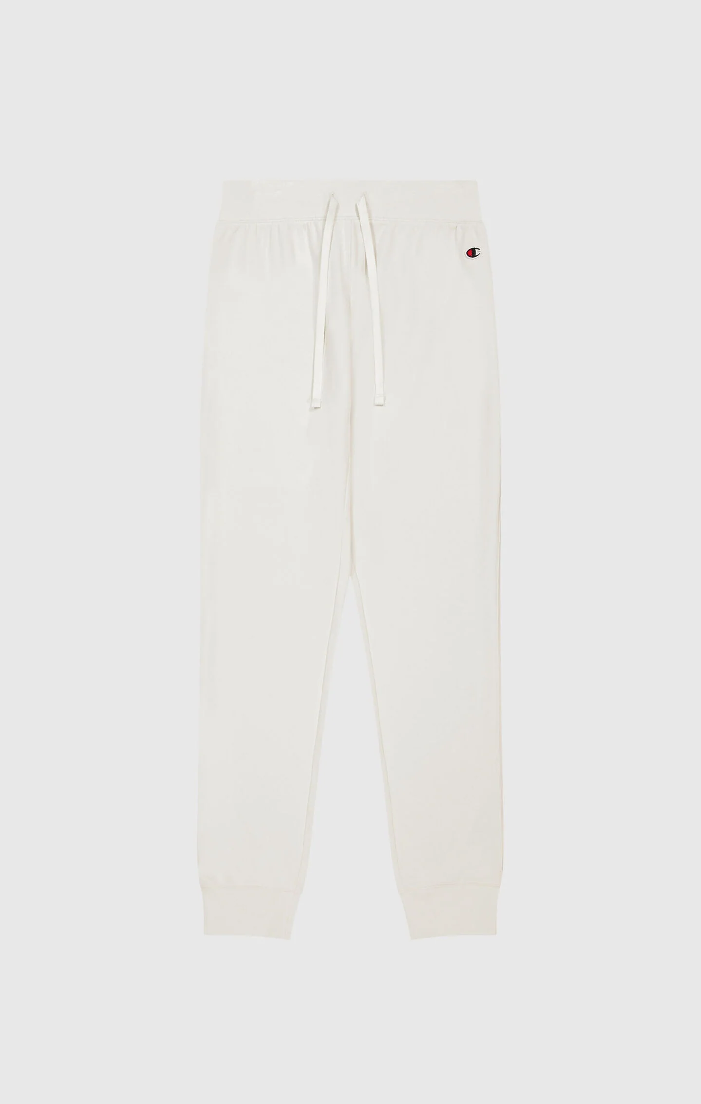 Champion Leichte Slim Fit Hose mit Kordelzug in weiß / Jogginghose