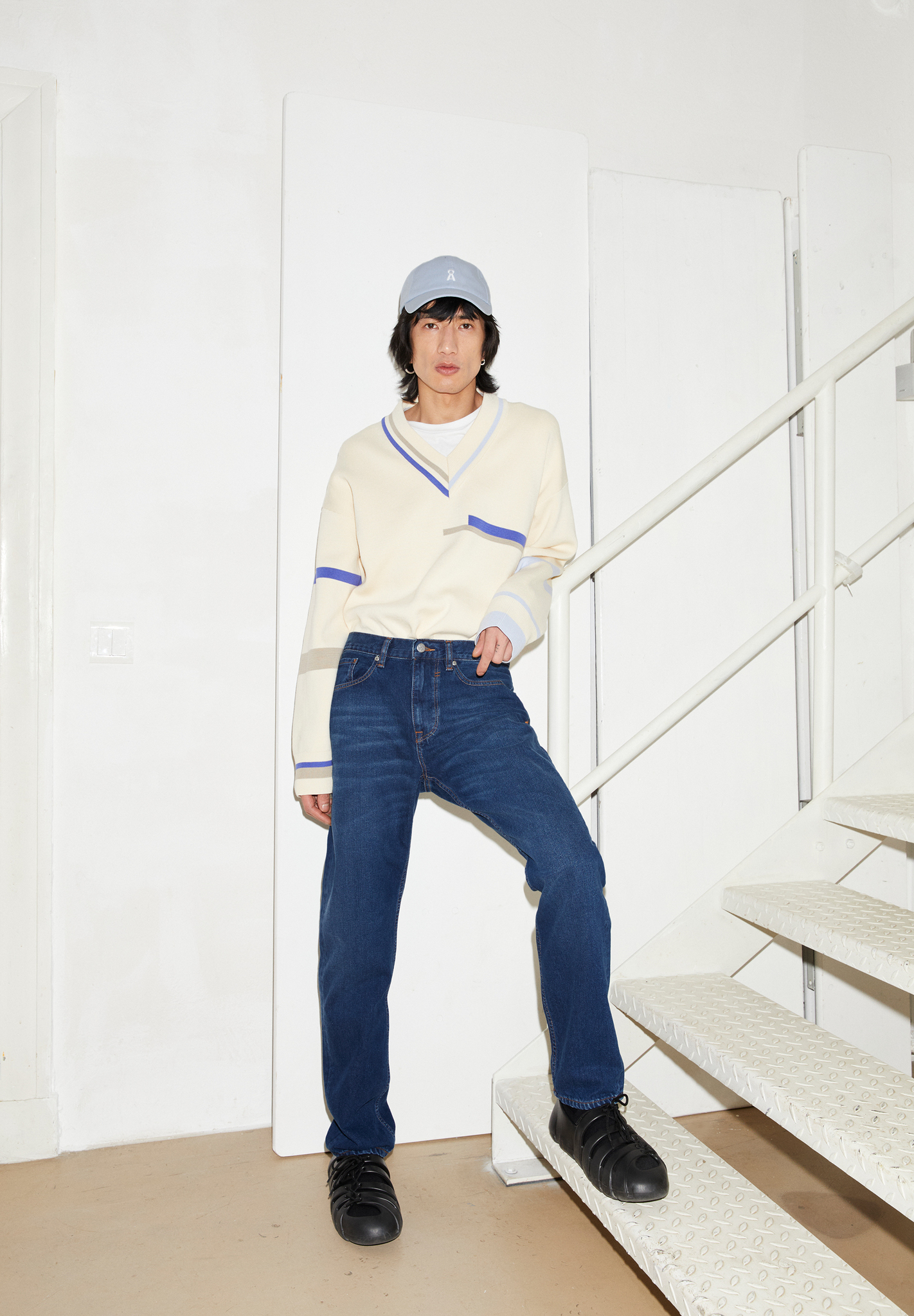 Armedangels  DYLAANO Jeans Straight Leg Mid Waist recycelte Baumwolle Non-Stretch