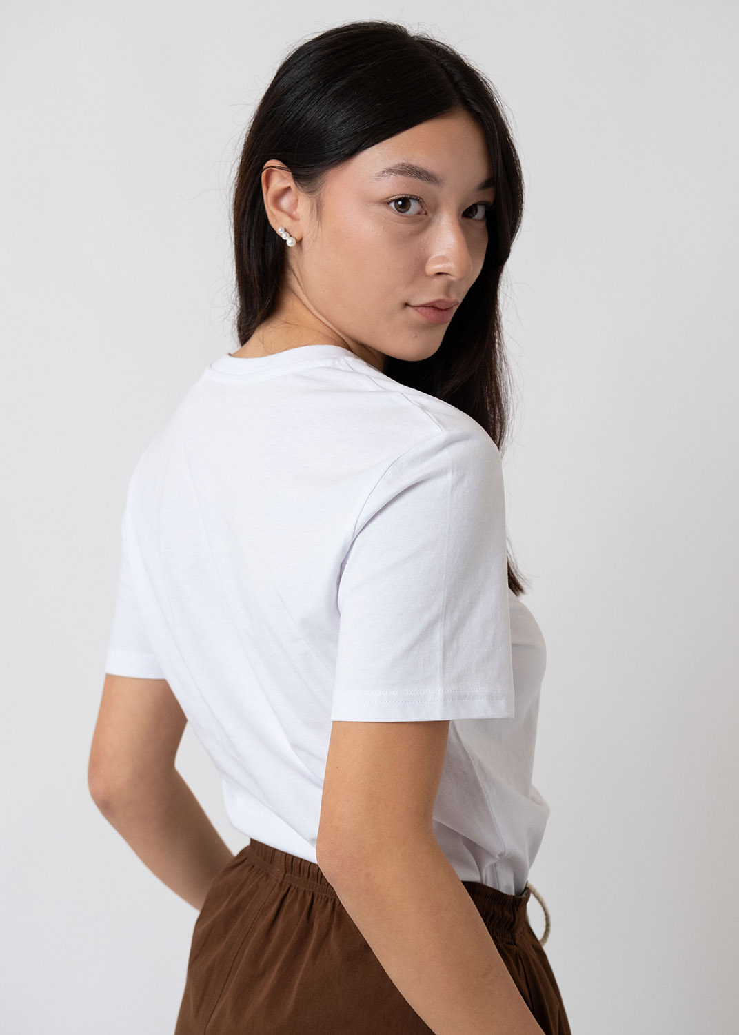 Bavarian Caps T-Shirt "Dackelexpress: Stick" - weiß für Damen