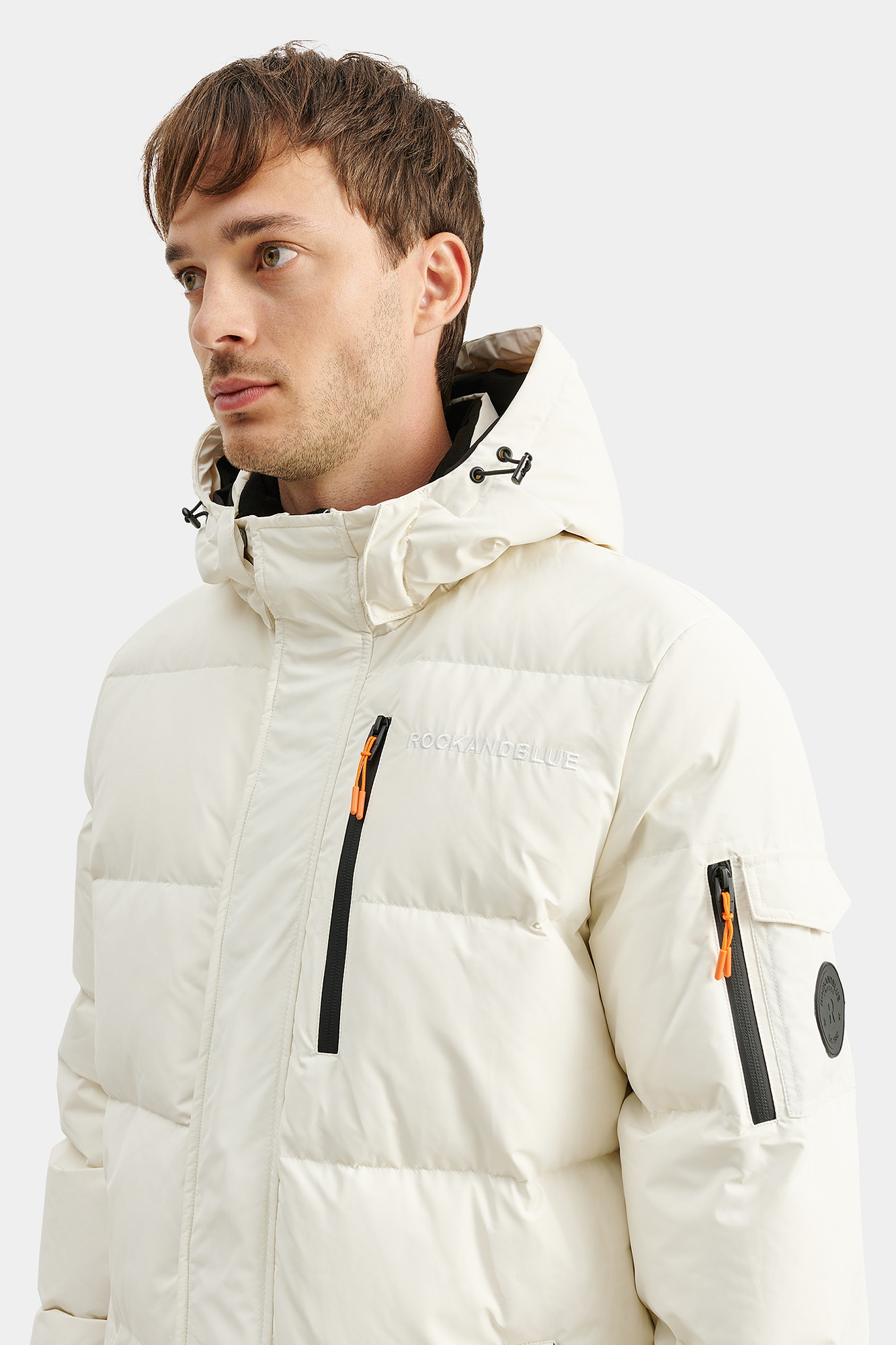 RockandBlue Hurricane Daunen Parka Ecru / off white