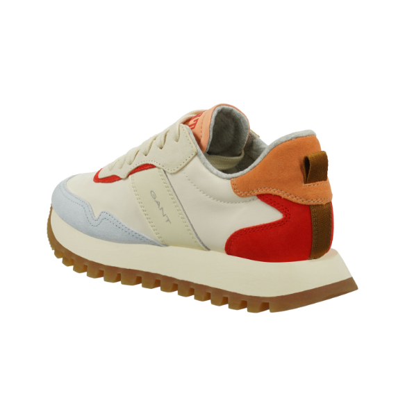 Gant Caffay Damen Sneaker aus Leder und Nylon in light blue multi Gant Caffay Damen Sneaker aus Leder und Nylon in light blue multi