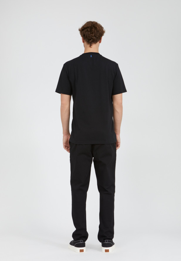 Armedangels AADO DIGITAL T-Shirt aus 100% Bio-Baumwolle schwarz Armedangels AADO DIGITAL T-Shirt aus 100% Bio-Baumwolle schwarz