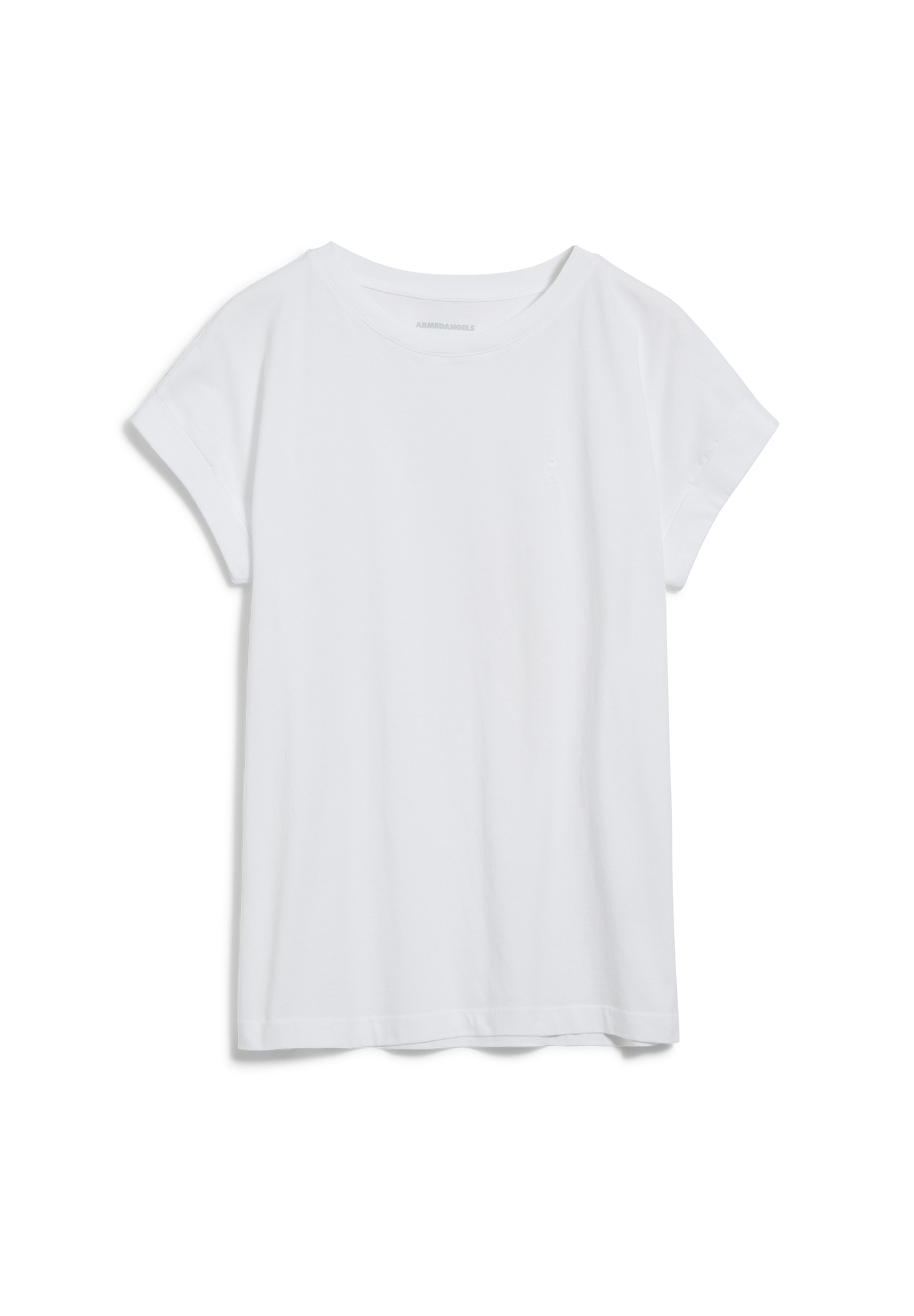 Armedangels  IDAARA T-Shirt Loose Fit aus Bio-Baumwolle in weiß
