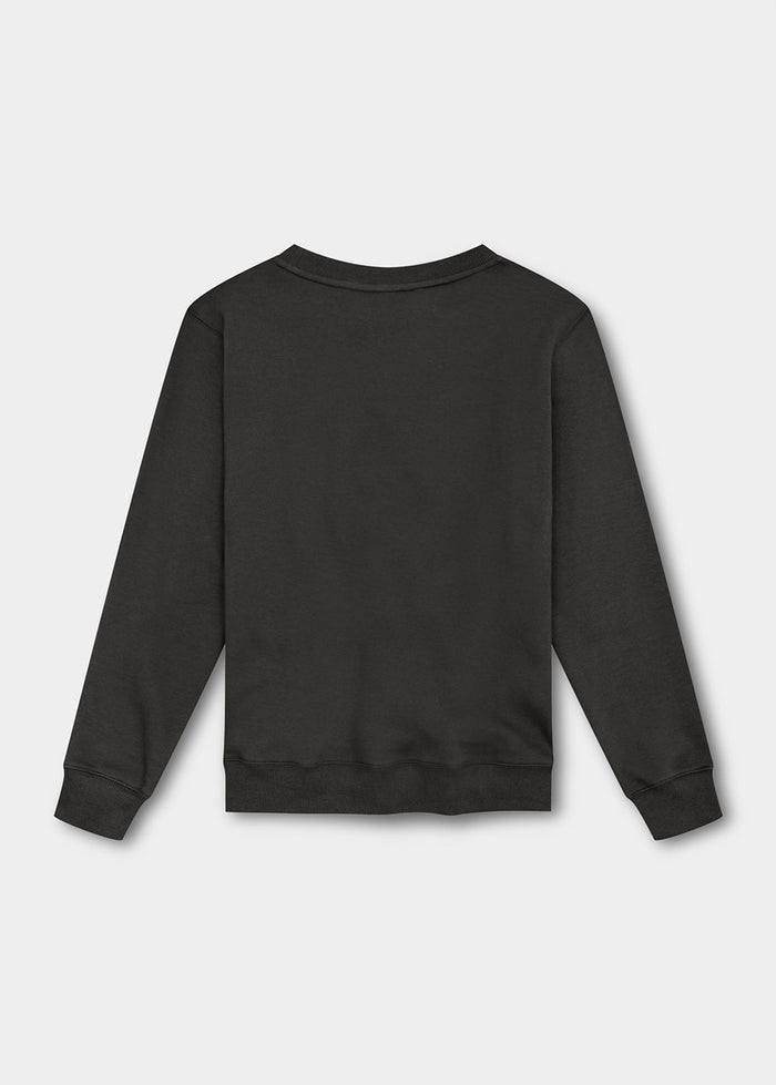 Bavarian Caps - HS64-3 Unisex Sweater "Peanuts Snoopy kuschelt " - dunkelgrau