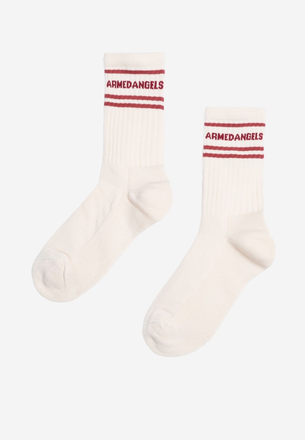Armedangels  SAAMUS Socken Regular Fit aus Bio-Baumwoll Mix in Oatmilk