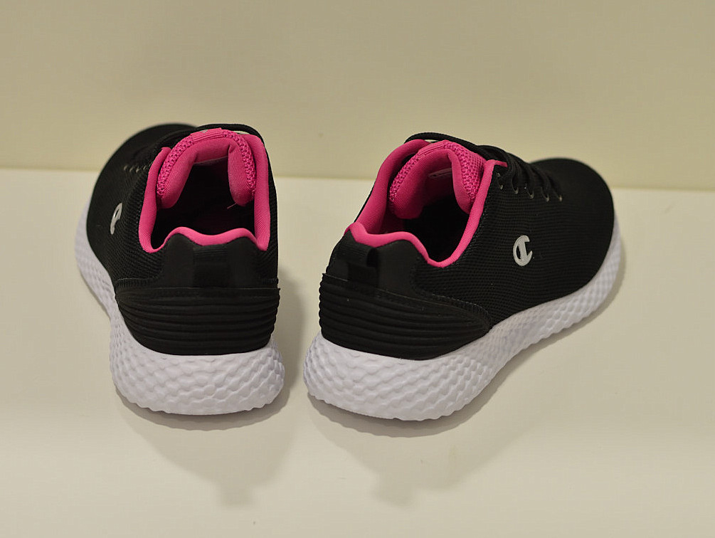 Champion Sneaker Sprint  super leichter Feizeitschuh für Damen in schwarz / pink