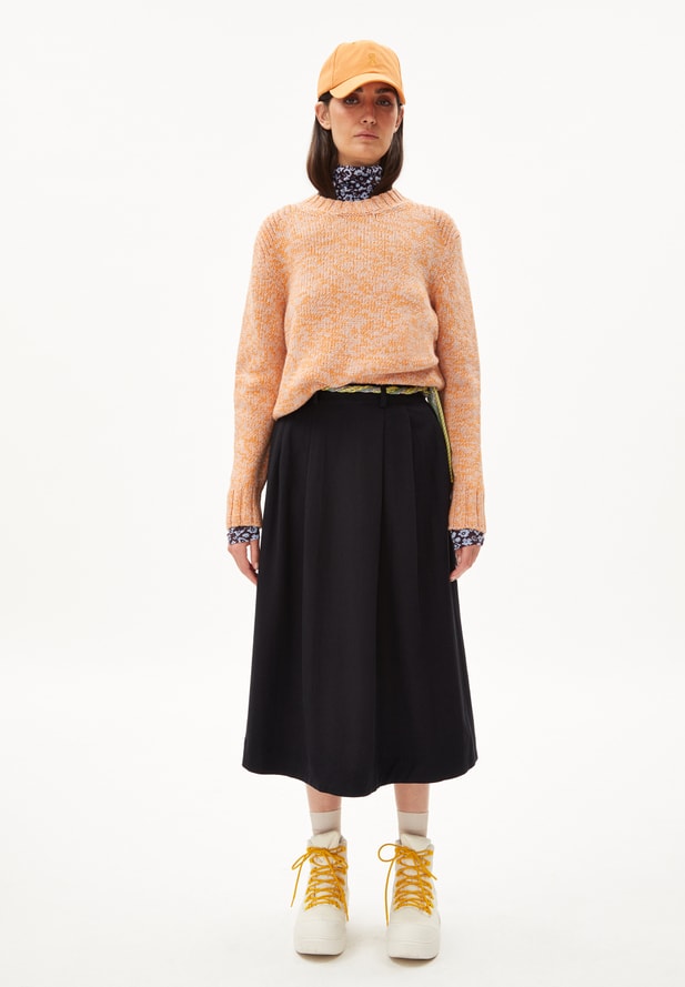 Armedangels AMALIAA LEOPARD Strick Pullover aus Bio-Woll Mix sunset-rose quartz Armedangels AMALIAA LEOPARD Strick Pullover aus Bio-Woll Mix sunset-rose quartz