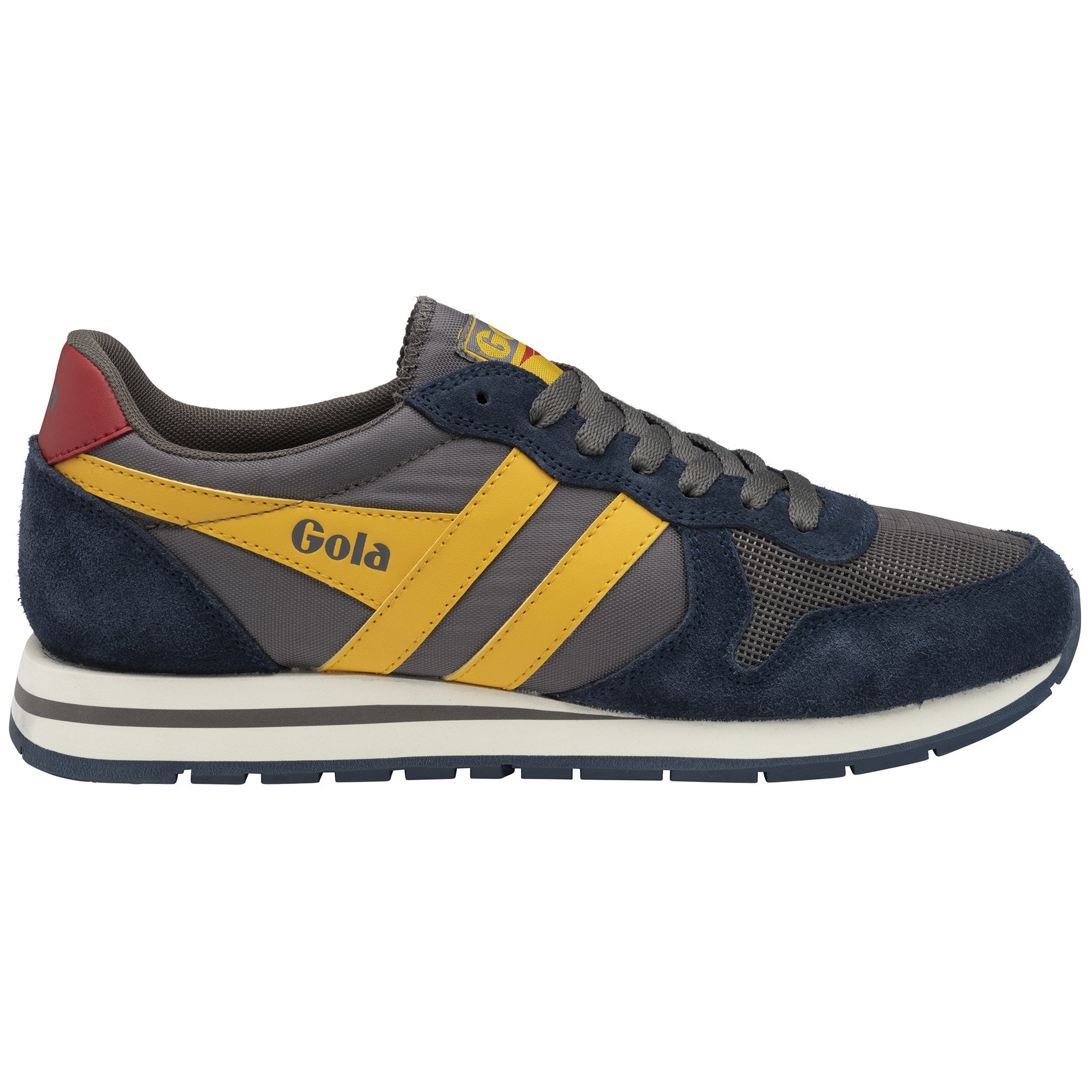 Gola Classics Sneaker Daytona Trainers Ash/Navy/Sun CMA592AE1