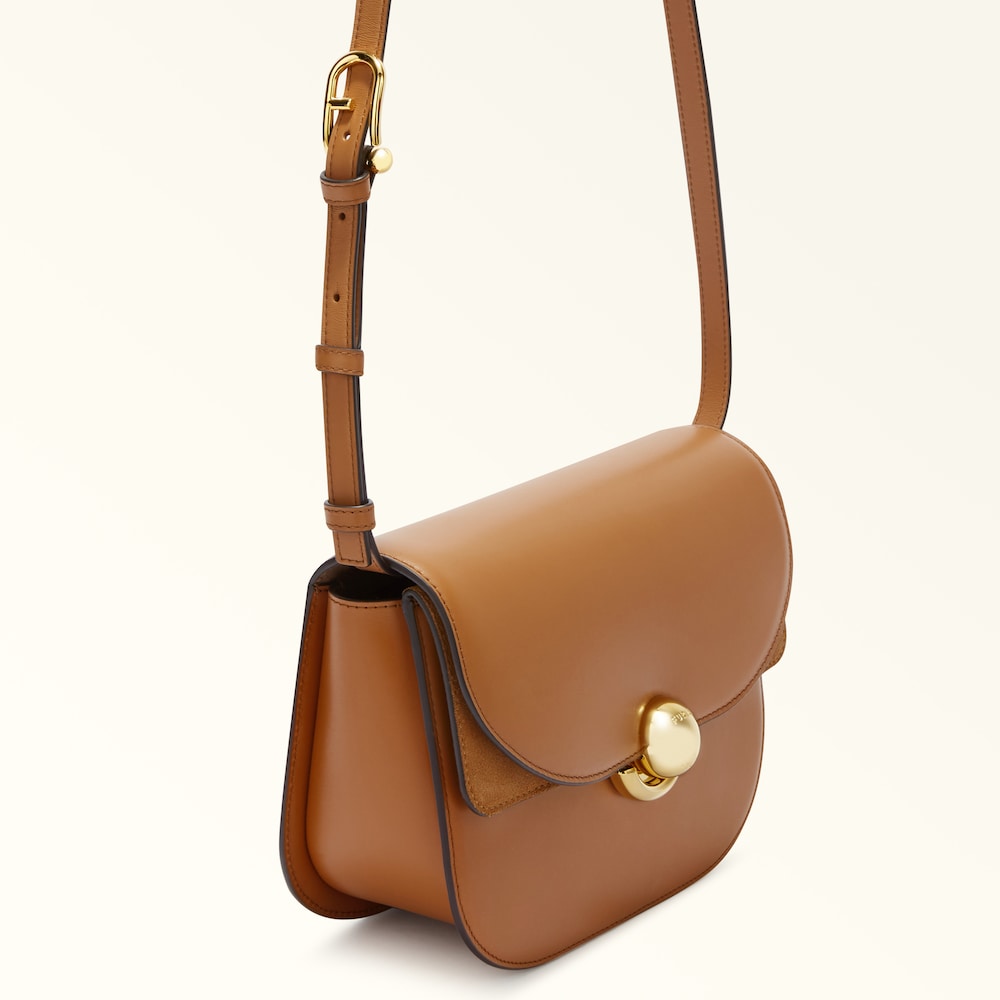 Furla Sfera Umhängetasche S in Brandy