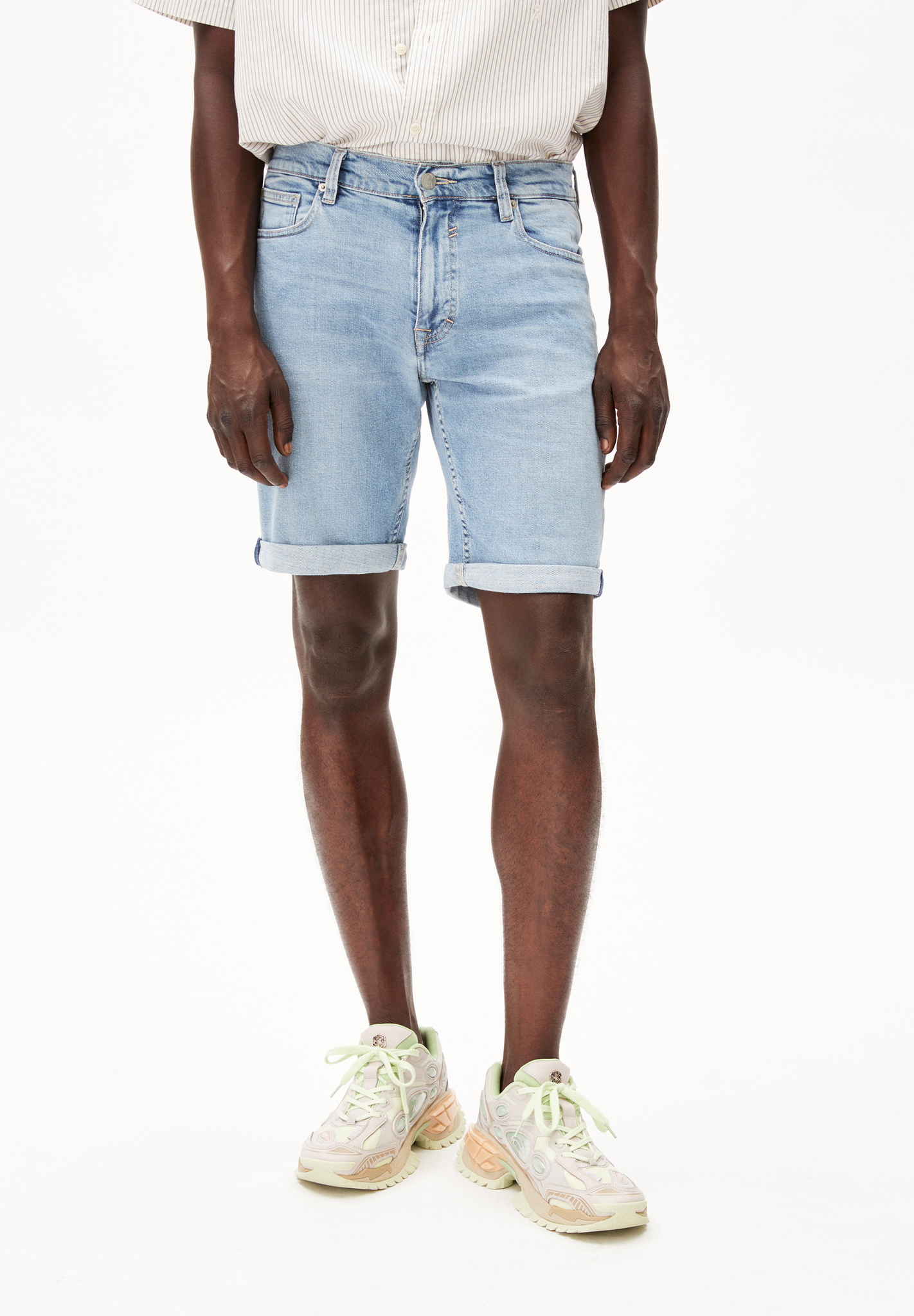 Armedangels  NAAILO HEMP Jeans Shorts aus Bio-Baumwoll-Hanf Mix